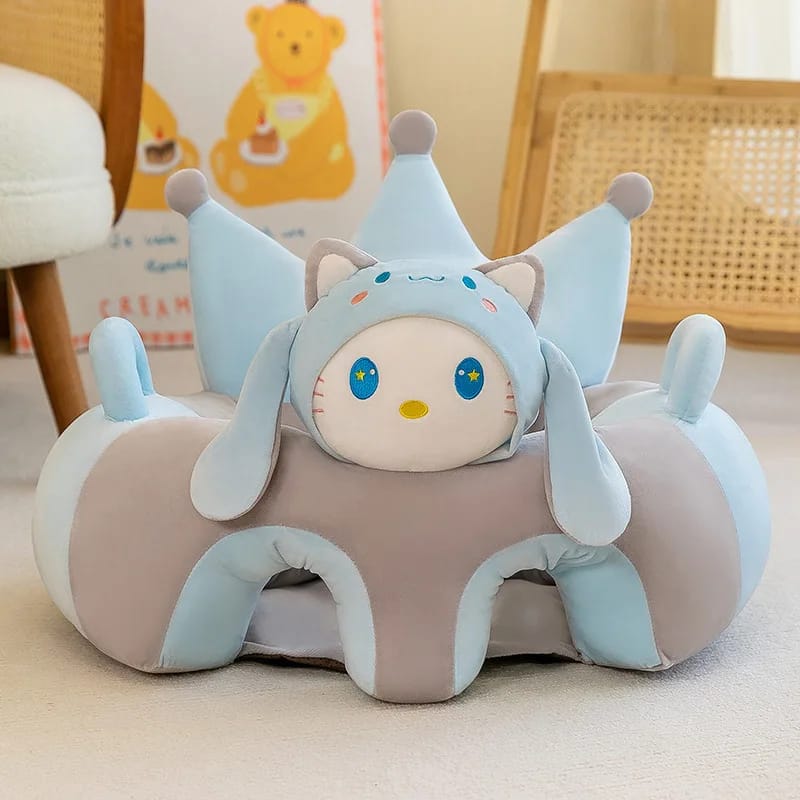 Soft And Comfy Baby Crown Sofa Floor Seats