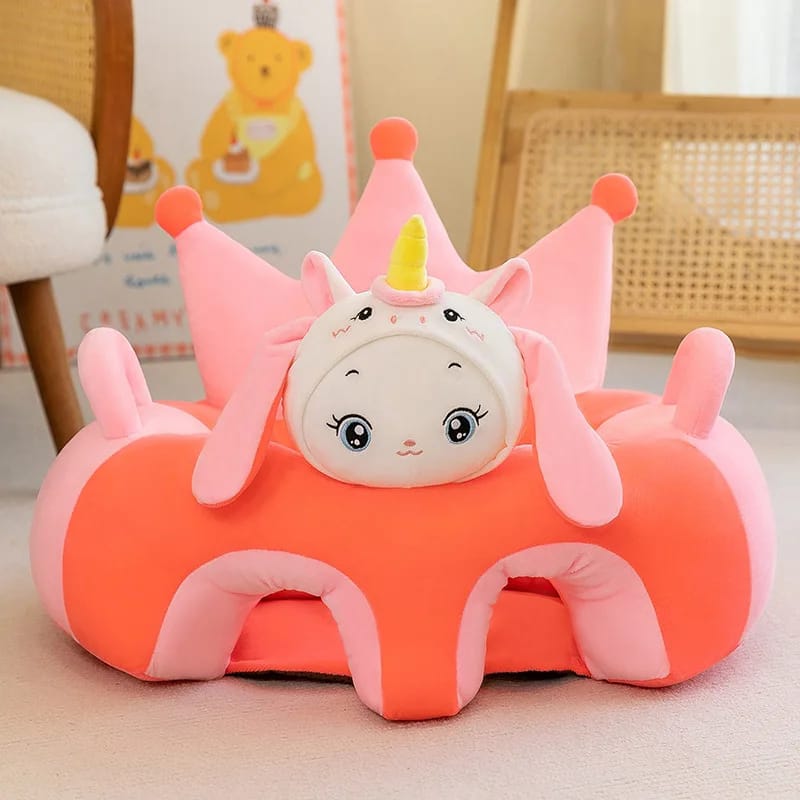 Soft And Comfy Baby Crown Sofa Floor Seats