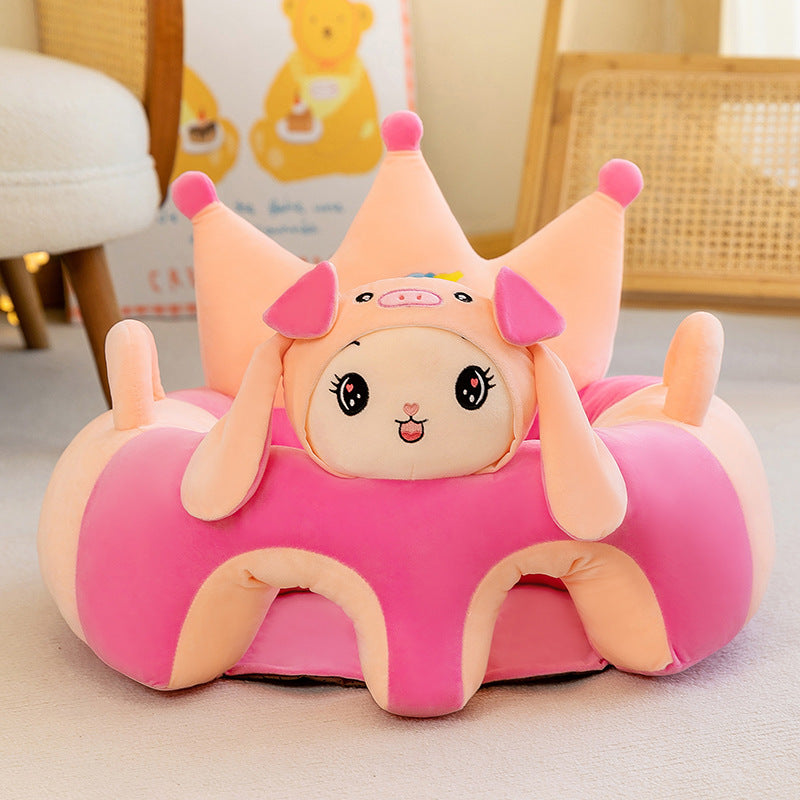 Soft And Comfy Baby Crown Sofa Floor Seats