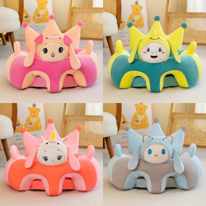 Soft And Comfy Baby Crown Sofa Floor Seats