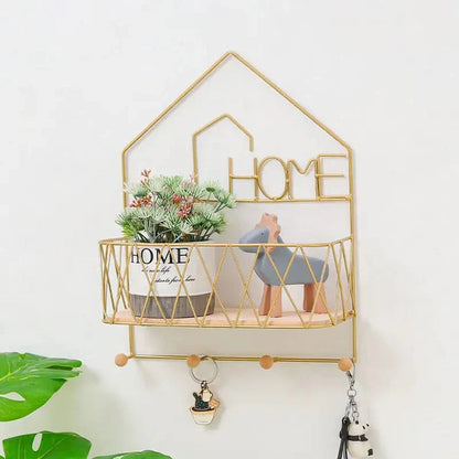 Creative Wall-Mounted Shelf