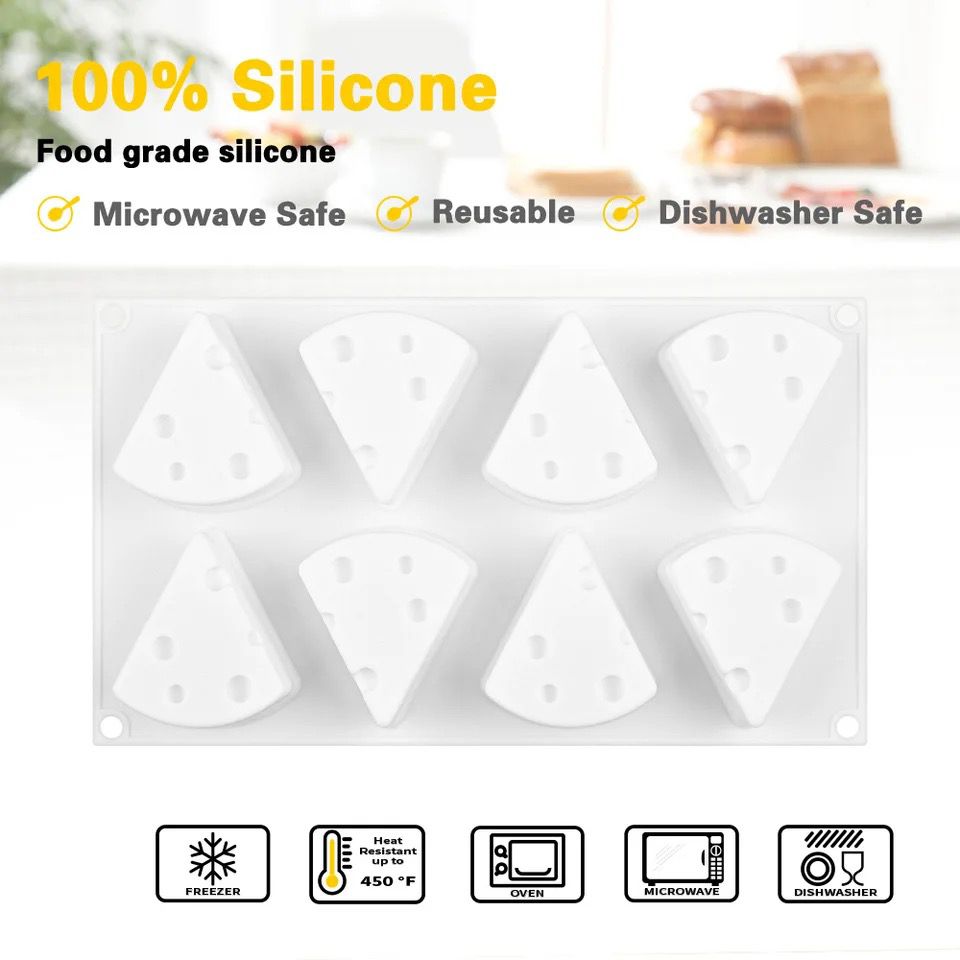 SILICON PIZZA SHAPE JELLY MOLD