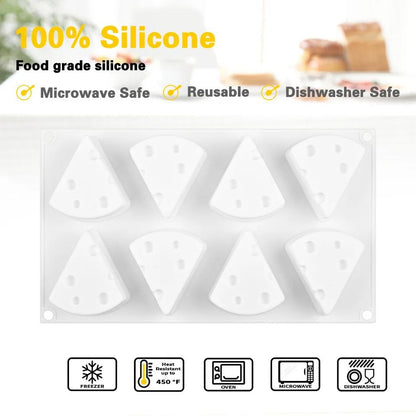 SILICON PIZZA SHAPE JELLY MOLD