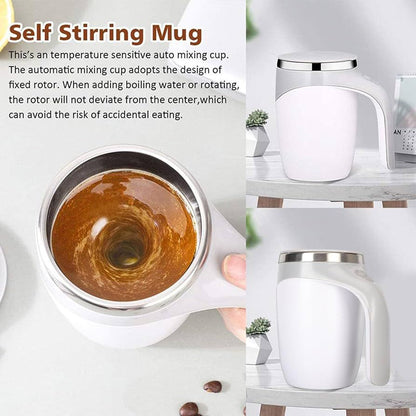 Automatic Magnetic Stirring Coffee Mug