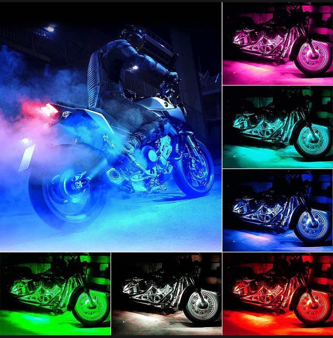 Car atmosphere RGB light with remote