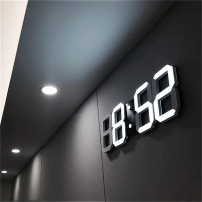 3D LED Digital Alarm Cloc