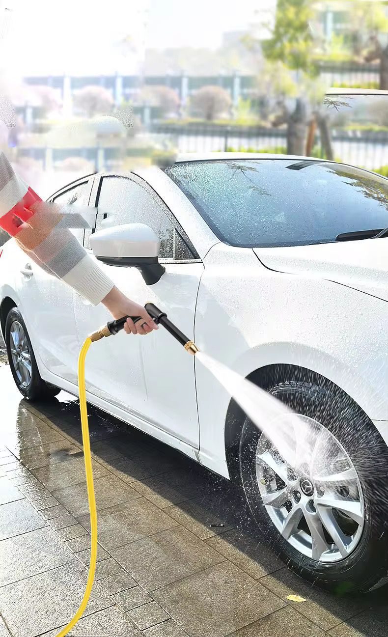 Garden Hose Nozzle, High Pressure Spray Gun