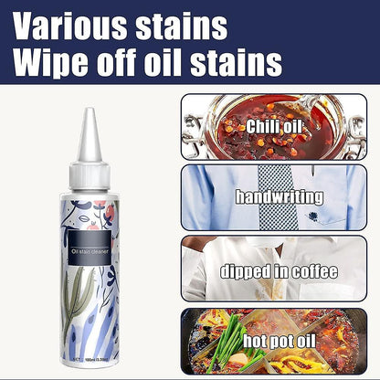 Oil Stain Remover For Clothes.