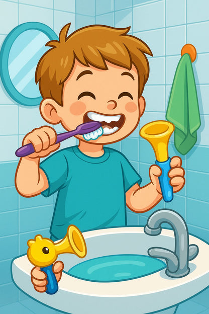 Kids Toothbrush Set 0f 2  (3–12 Years)