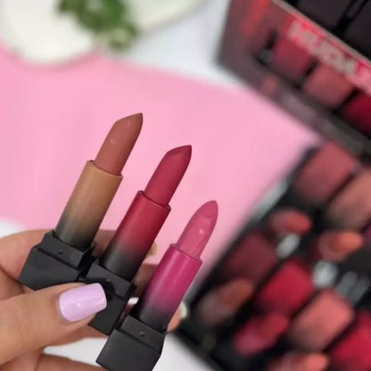 HUDABEALITY MATT LIPSTICKS  12 PCS PACK