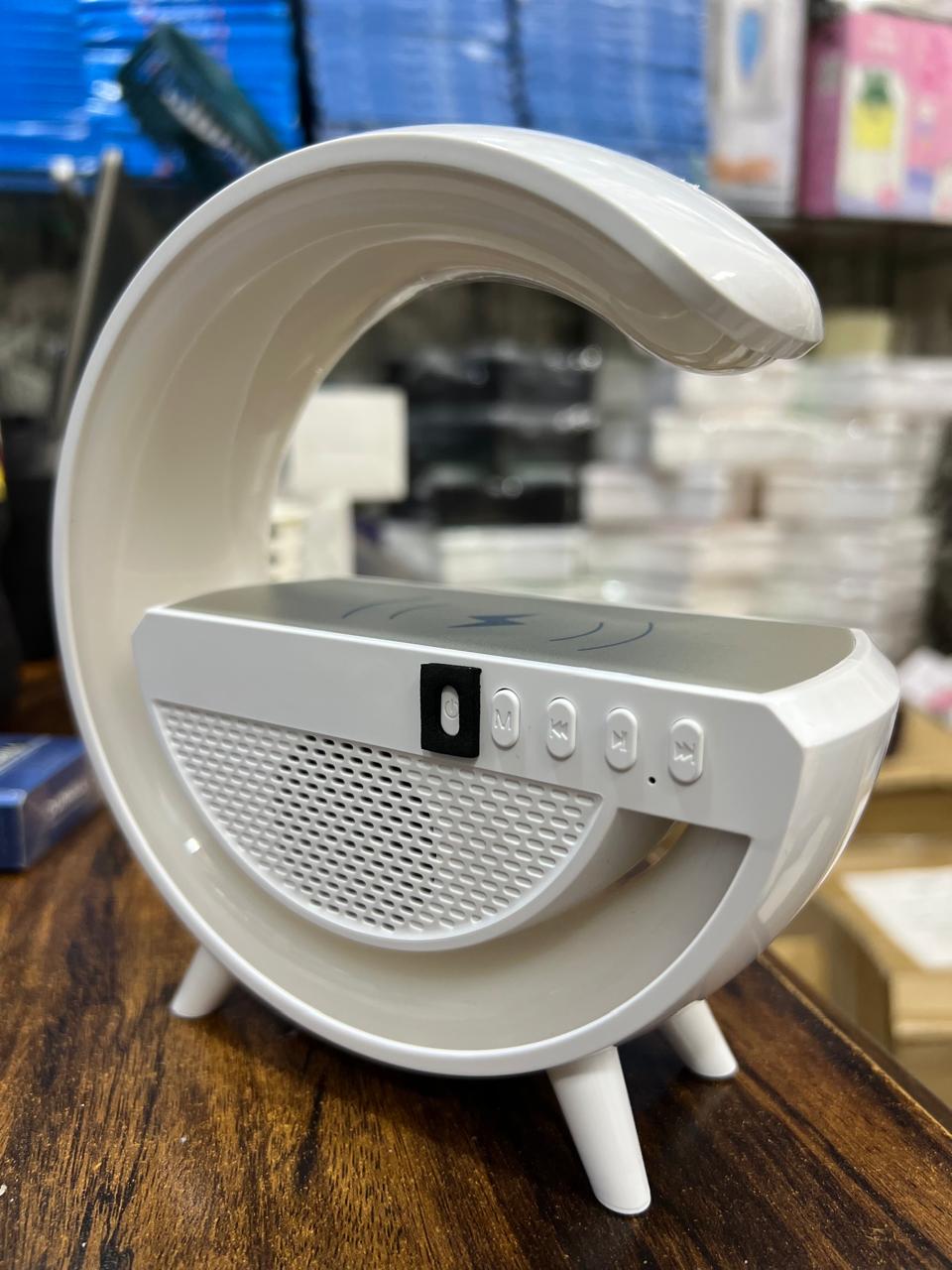 GlowSound 4-in-1: RGB Lamp, Speaker & Wireless Charger