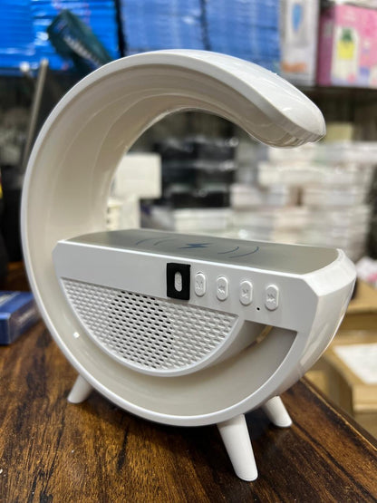 GlowSound 4-in-1: RGB Lamp, Speaker & Wireless Charger