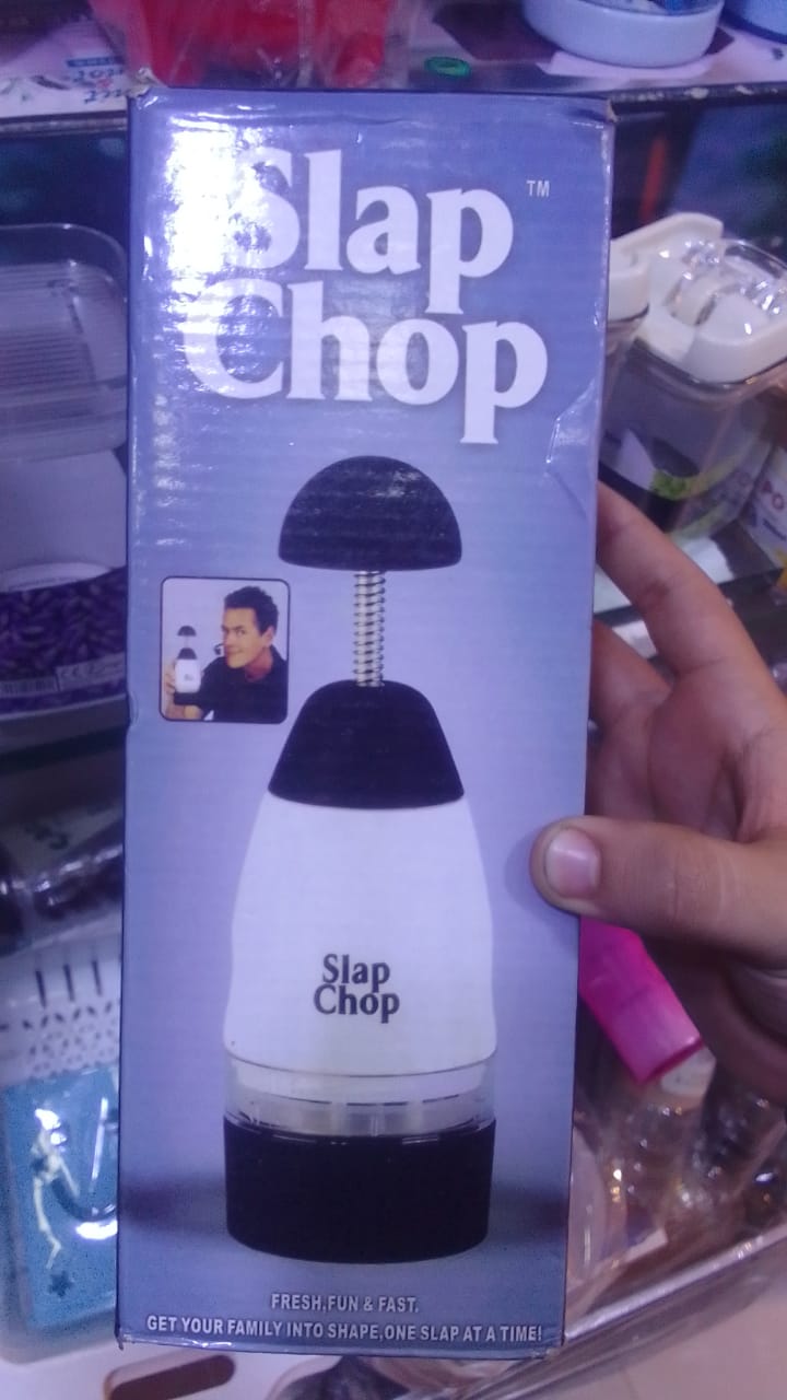 Slap Chop Original Stainless Steel Mini Vegetable Chopper Gadget for Salads