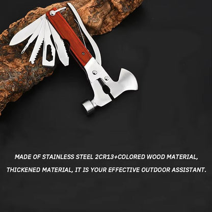 15 in 1 Multifunction Claw Hammer and Plier, Screw drivers, knives, Perfect of Everyday use.