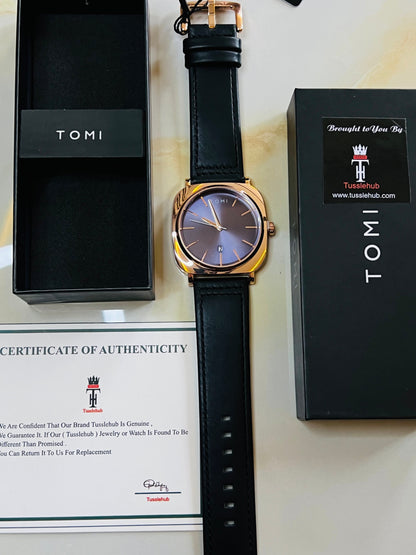 Tomi Business Class Gold Dial Watch